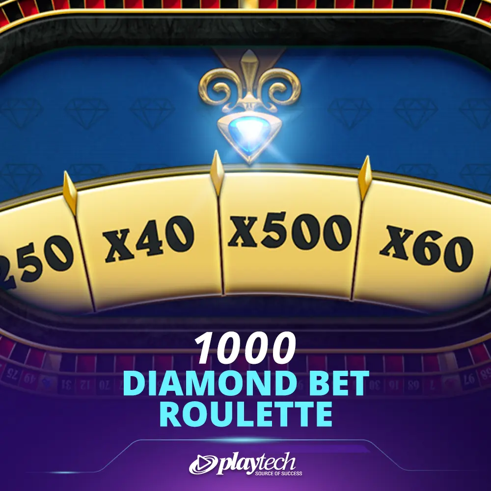 1000 Diamond Bet Roulette 千钻石赌注轮盘