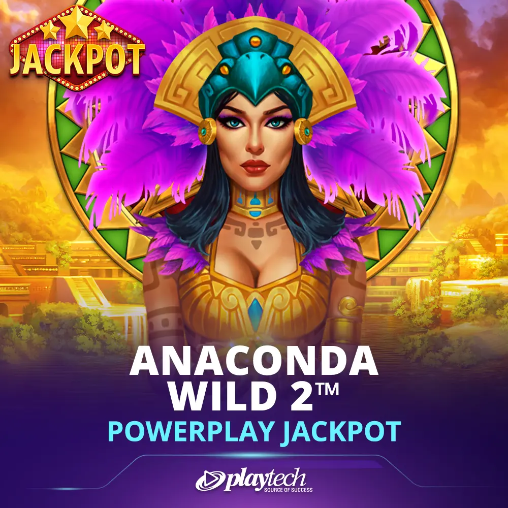 Anaconda Wild 2 PowerPlay Jackpot 百搭蟒蛇 II 强力累积奖金