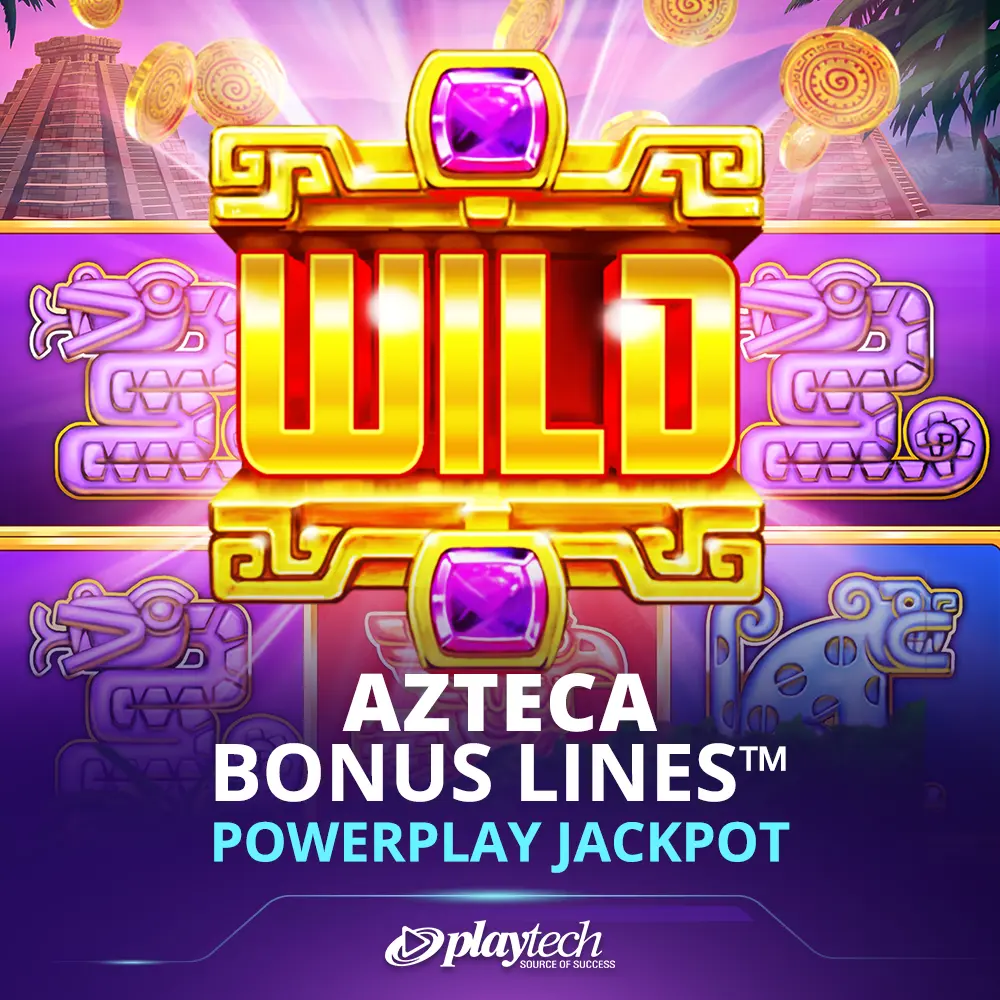 Azteca: Bonus Lines PowerPlay Jackpot 阿兹特克：奖励线 强力累积奖金
