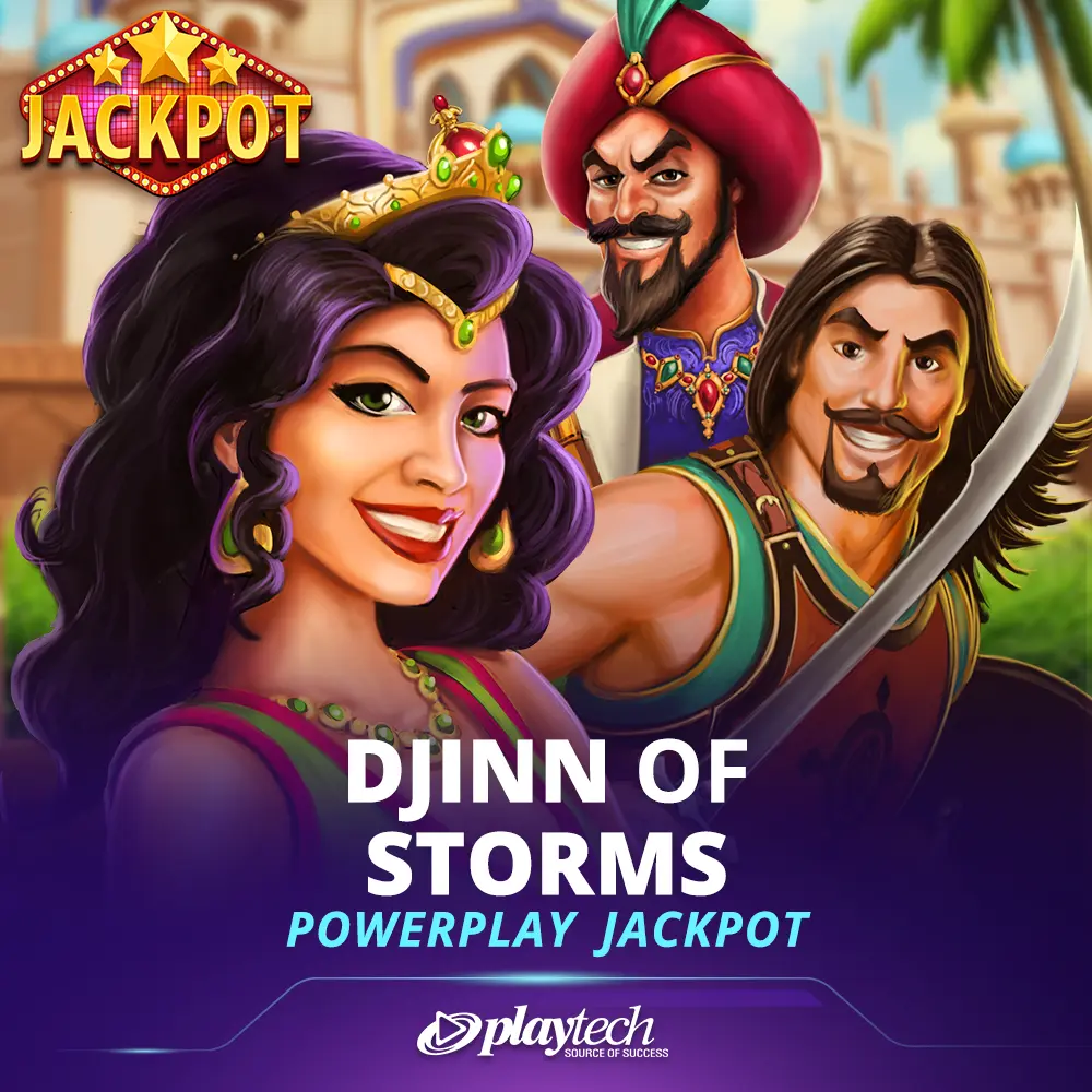 Djinn of Storms PowerPlay Jackpot 风暴精灵 强力累积奖金