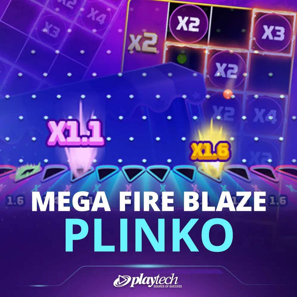 Mega Fire Blaze: Plinko 巨型烈焰：普林科