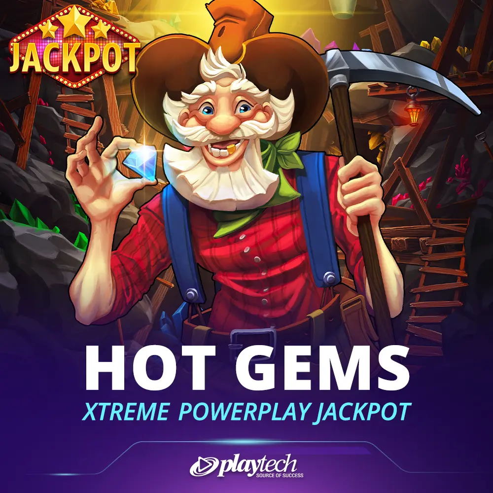 Hot Gems Xtreme PowerPlay Jackpot 炽热宝石终极版™ 强力累积奖金