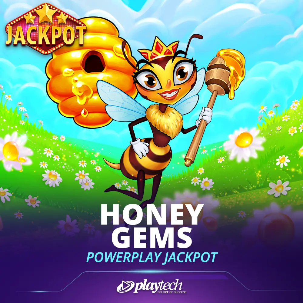 Honey Gems PowerPlay Jackpot 蜂蜜宝石 强力累积奖金